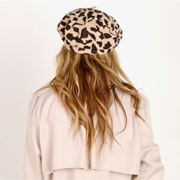 Brixton leopard beret - Picture 2 of 4